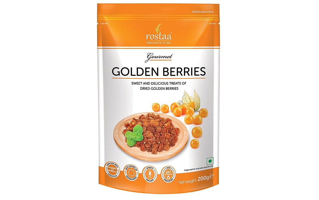 Rostaa Golden Berries    Pack  200 grams